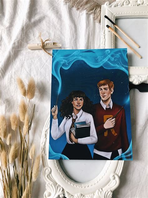 Hermine Und Ron Print Chest Of Fandoms Merch F R Nerds Buchboxen