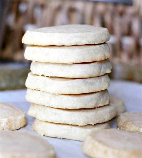 Vanilla Bean Shortbread Cookies The Baking Chocolatess