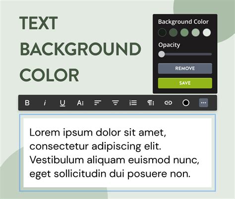 Text Background Color - Updates - Strikingly