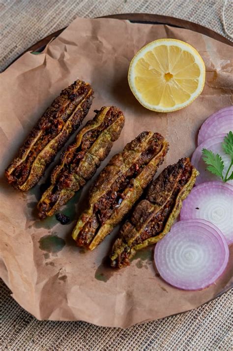 Punjabi Bharwan Karela Stuffed Bitter Gourd Recipe Cart