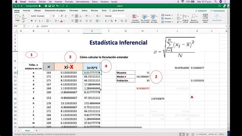 Como Calcular La Desviacion Tipica En Excel Movil Forum Images