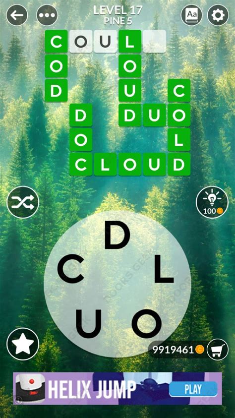 Wordscapes Level 17 Answers Doors Geek