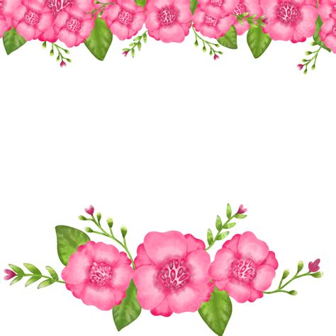 Pink Flowers Beautiful Vector Pink Flower Vector Pink Flower Deco