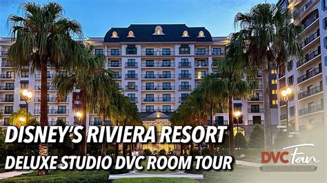 Tour A Deluxe Studio Dvc Room At Disney S Riviera Resort Youtube