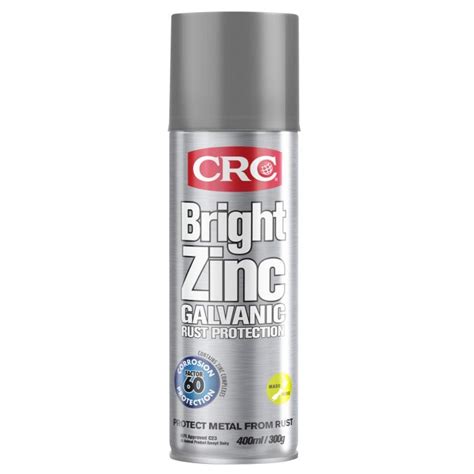 CRC Bright Zinc 400ml Zinc Galvanising Spray CRC NZ