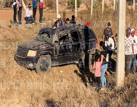 Dos Lesionados Tras Accidente Vial En Fresnillo NTR Zacatecas