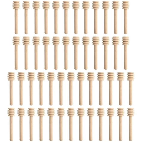 Honey Dipper Honeycomb Wand Stick 24-Pack 3 Inch Honey Spoons Honey ...