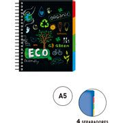 Cuaderno Forma Francesa Senfort Ecology Frie Espiral Cudro Chico