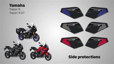 LabelBike STICKERS 3D In GEL Compatible Side Protections For Yamaha