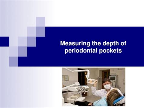 Pdf Measuring The Depth Of Periodontal Pockets · Technique Probing Is