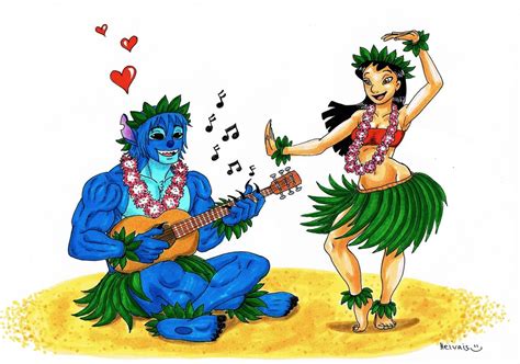 Hula Dancer Drawing at GetDrawings | Free download