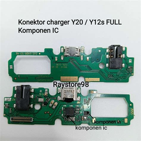 Jual Papan Konektor Charger Vivo Y Y S Original Plus Komponen Ic