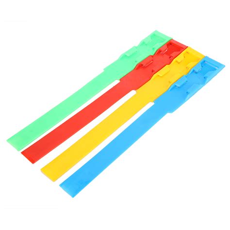 LXW 4 Pcs Farm Cattle Foot Ring Multicolor Cow Identification Tape Cattle Farming Equipment ...