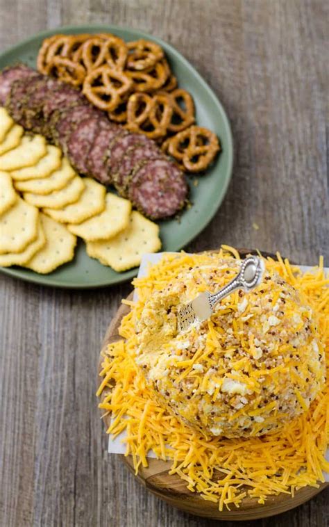 Honey Mustard Cheese Ball Take Two Tapas