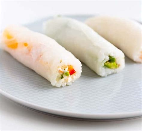 Rice Paper Sushi Recipe - We Know Rice