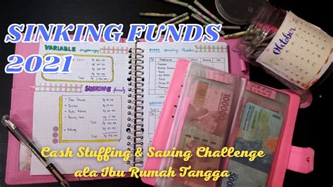 Vlog Pertama Kali Membuat Sinking Funds Cash Stuffing Dan Saving