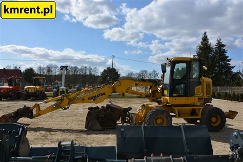 Komatsu Pw Mr Koparka Ko Owa Km Rent