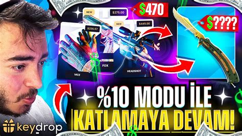 10 MODU KATLATMAYA DEVAM EDİYOR Keydrop Promo Code giveaways