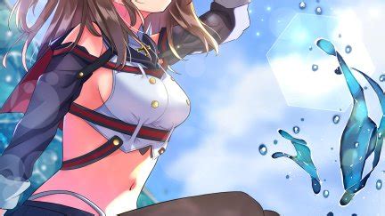 Brunette Solo Anime Anime Girls Azur Lane Z Azur Lane