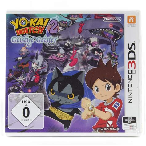 Yo Kai Watch 2 Psychic Specters Nintendo 3ds Wts Retro