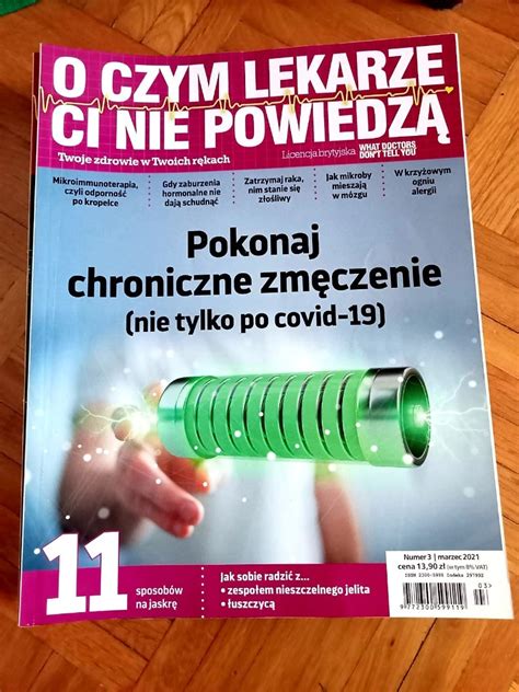 O Czym Lekarze Ci Nie Powiedzą 3 2021 Warszawa Kup teraz na