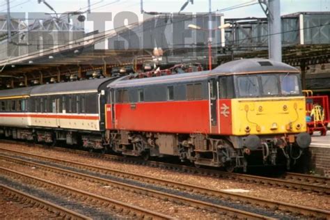 35mm Slide Br British Rail Electric Loco Class 86 86449 Crewe 1992 Original £4 98 Picclick Uk