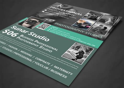 Photography Studio Flyer Templates Flyer Templates On Creative Market