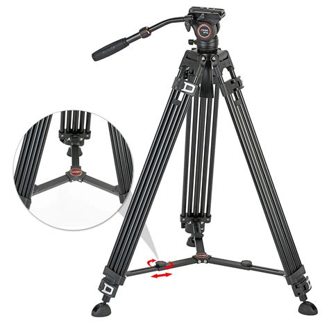 Buy Cayer Bf10l Video Tripod Kit 72 Inch Professional Heavy Duty