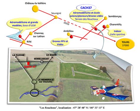 Présentation CACH37 Club d Aéromodélisme de la CHoisille
