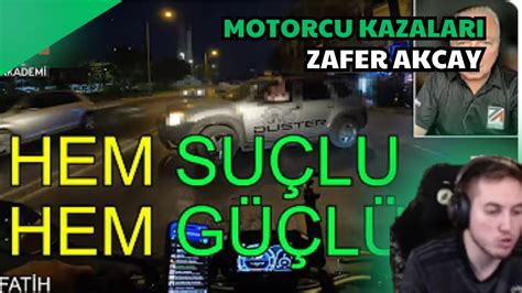 RRAENEE MOTORCU KAVGA VE KAZALARI TEPKİ ZaferAKCAY YouTube