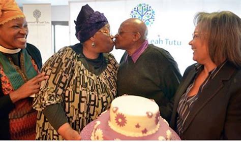 Happy 60th Wedding Anniversary To Archbishop Desmond Tutu And Leah Tutu ...