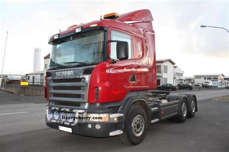 Scania R Standard Tractor Trailer Unit Photo And Specs