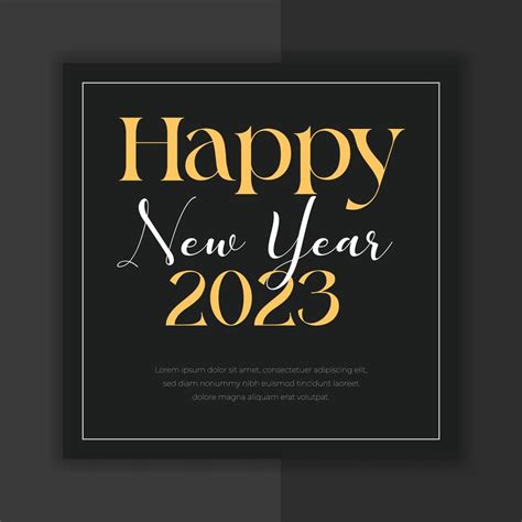 Happy New year banner template design 14455666 Vector Art at Vecteezy