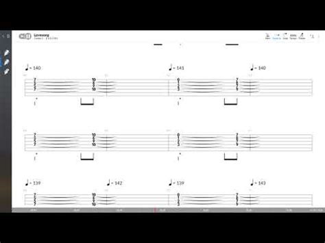 The Cure Lovesong Rythm Guitar Tab Play Along Youtube