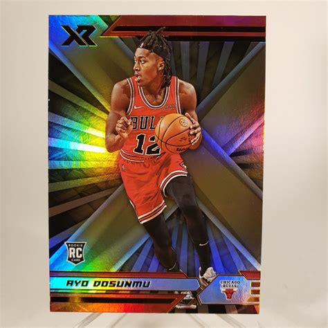 2021 22 Panini Chronicles XR Ayo Dosunmu RC Chicago Bulls 386 EBay