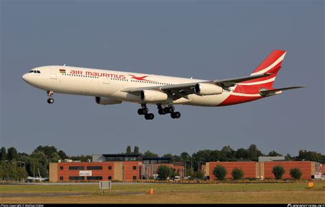 3B NBE Air Mauritius Airbus A340 313 Photo by Mathias Düber ID 855434