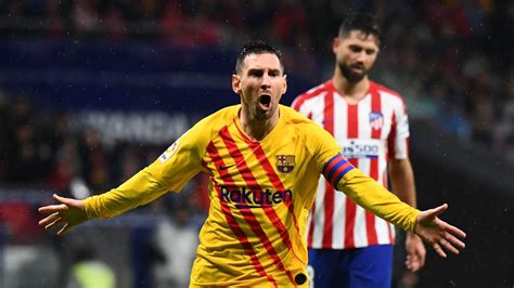 Messi Garantía De Goles Y Triunfos Para El Barcelona Frente Al Atlético De Madrid Espn