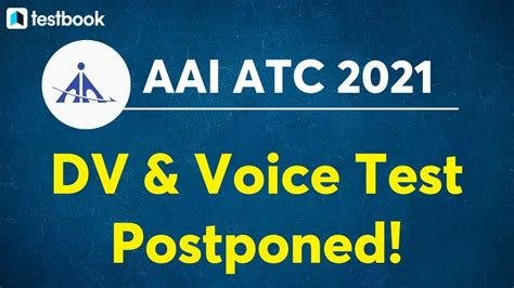 Aai Atc Document Verification Date Aai Atc Dv Voice Test Postponed