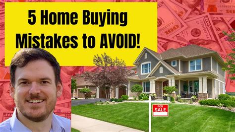 Don T Make These 5 Common Home Buying Mistakes YouTube