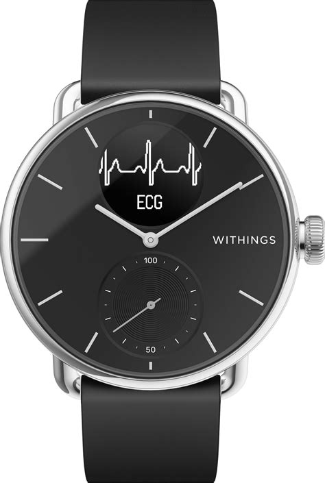 Withings Scanwatch Hybrid Smartwatch Mm Svart Elgiganten Elgiganten