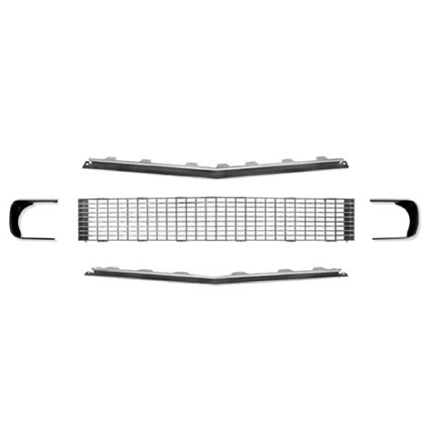 1967 1968 Chevrolet Rally Sport Grille Kit With Trim