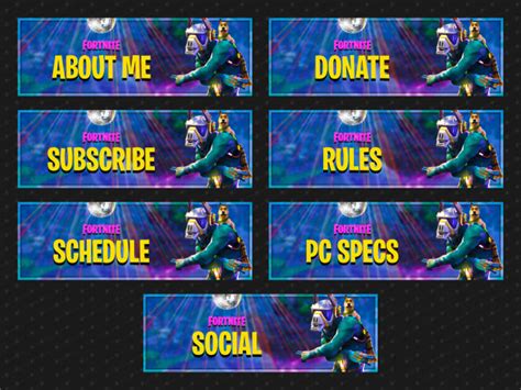 Fortnite Twitch Panels Sgroupplm