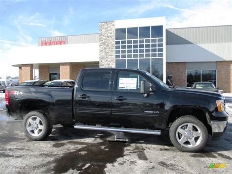 2014 Onyx Black Gmc Sierra 2500hd Slt Crew Cab 4x4 89410498 Photo 29 Car