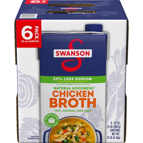 Natural Goodness Chicken Broth | Swanson®