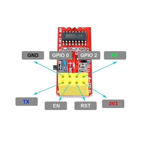 Ch Usb To Esp Esp S Wifi Adapter Board Module Red Beemong