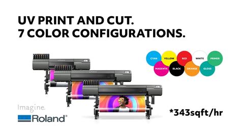 Roland DG TrueVIS LG Series UV Print And Cut LG 640 NEW YouTube