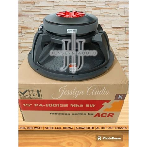 Jual Speaker Acr Fabulous Pa Mk Sw Subwoofer Original