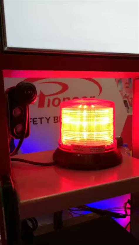 Dual Color Led Rotating Police Warning Lights Fire Lamp Buy Dual