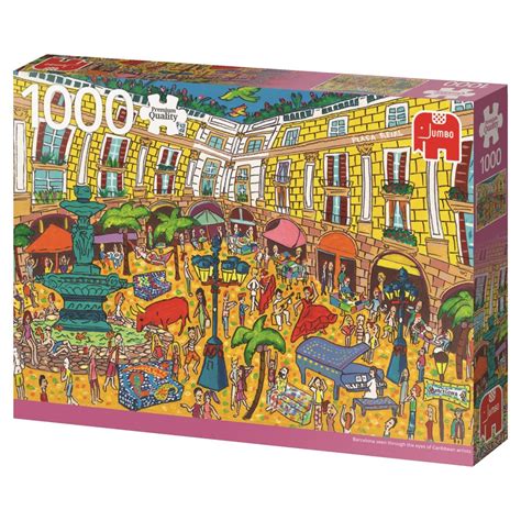 Puzzle Plaça Reial Barcelona Jumbo 18561 1000 pieces Jigsaw Puzzles