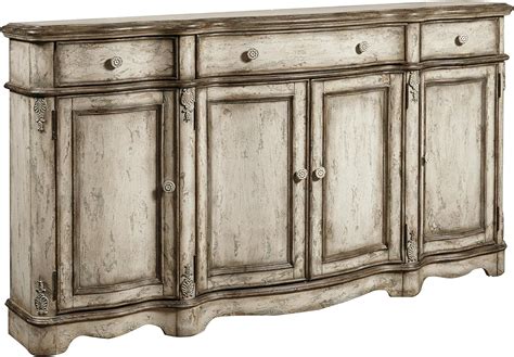 Amazon Pulaski Rustic Vintage Credenza Antique White Buffets